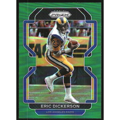 2021 Panini Prizm Prizms Green #72 Eric Dickerson