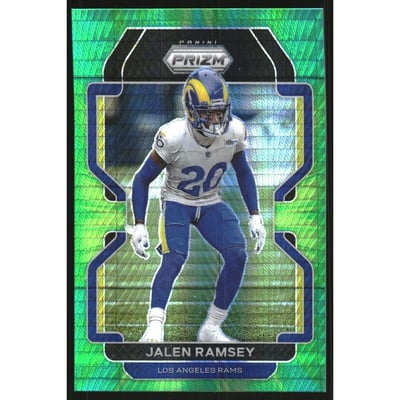 2021 Panini Prizm Prizms Hyper #71 Jalen Ramsey