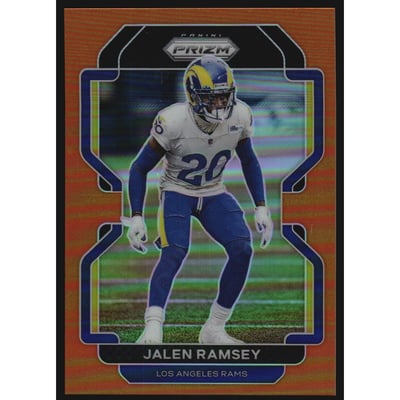 2021 Panini Prizm Prizms Orange #71 Jalen Ramsey