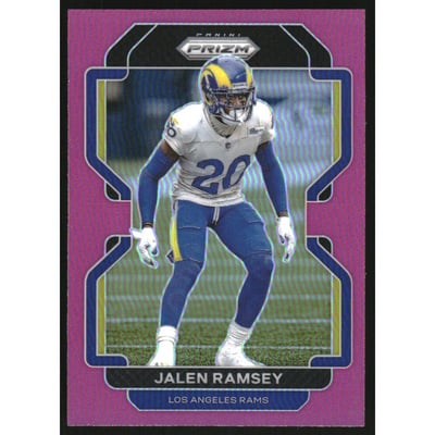 2021 Panini Prizm Prizms Pink #71 Jalen Ramsey