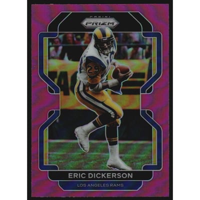 2021 Panini Prizm Prizms Pink #72 Eric Dickerson