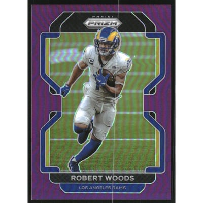 2021 Panini Prizm Prizms Purple #65 Robert Woods