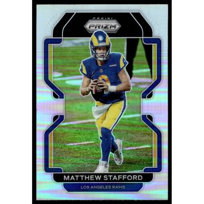 2021 Panini Prizm Prizms Silver #67 Matthew Stafford