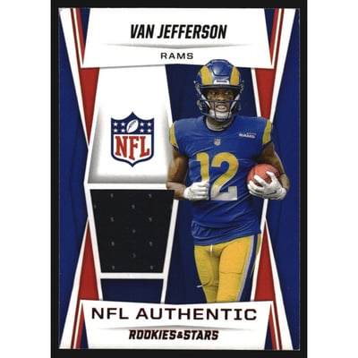 2021 Rookies and Stars NFL Authentic Jerseys #28 Van Jefferson
