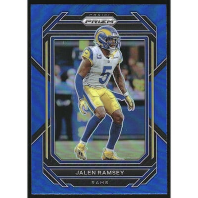 2022 Panini Prizm Prizms Blue #165 Jalen Ramsey