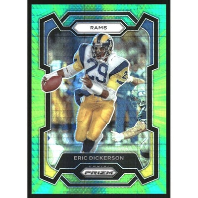 2023 Panini Prizm Prizms Hyper #168 Eric Dickerson