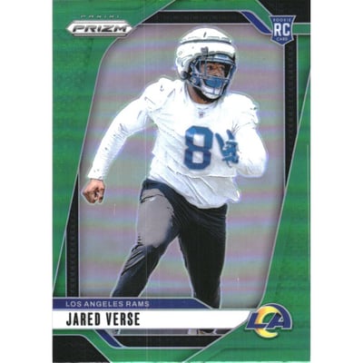 2024 Panini Prizm Prizms Green #341 Jared Verse