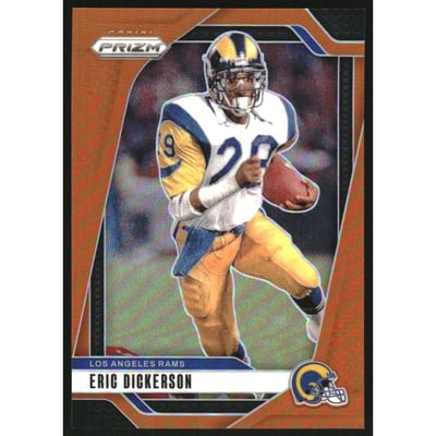 2024 Panini Prizm Prizms Orange #173 Eric Dickerson