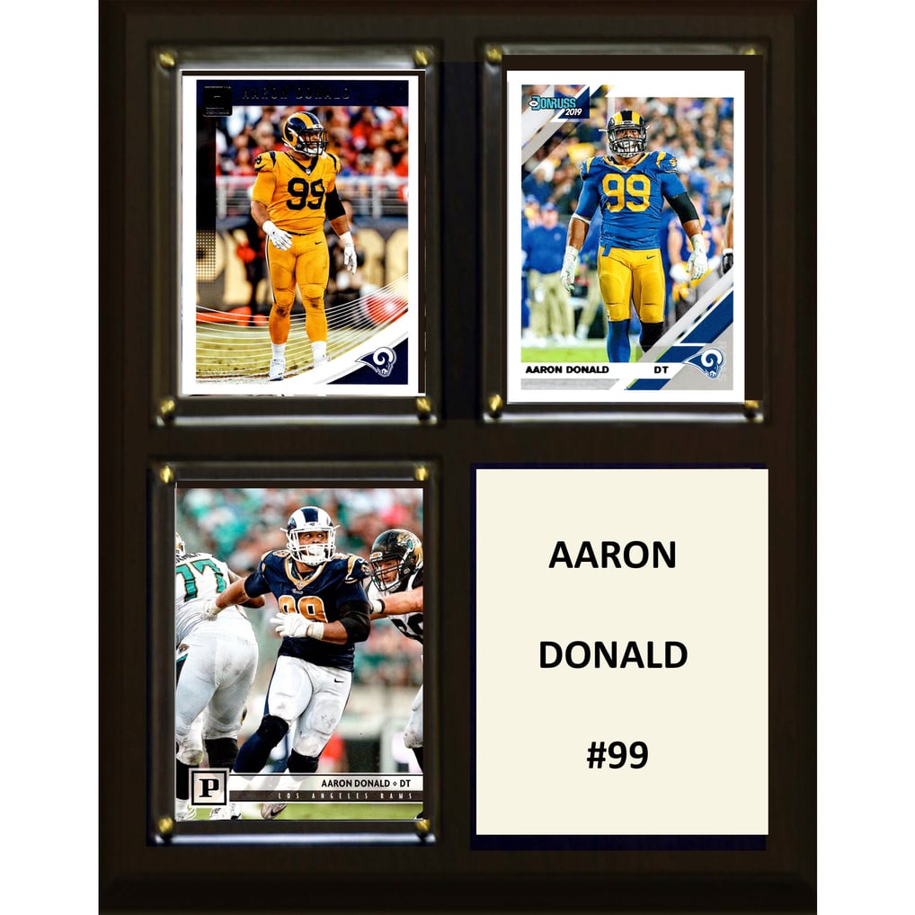 Aaron Donald Los Angeles Rams 8'' x 10'' Plaque