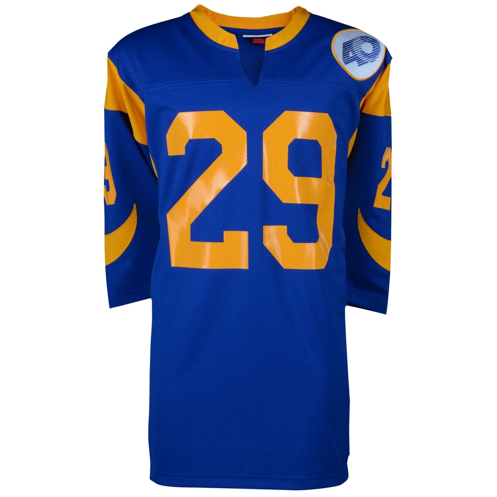 Maillot De Football Américain Des Rams Signé Eric Dickerson - Certificat D'authenticité JSA - Hall Of Fame