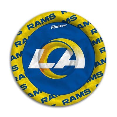 Los Angeles Rams Fanpoint Flimzee Bean Bag Flying Disc