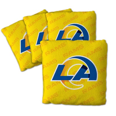 Los Angeles Rams Fanpoint Four-Piece Cornhole Bag Set