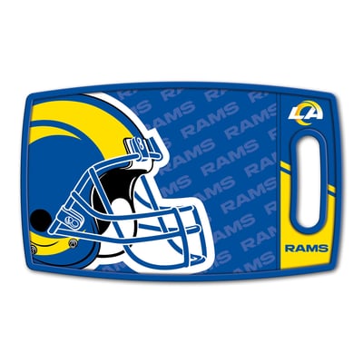 Los Angeles Rams Fanpoint Logo Series Cutting Board