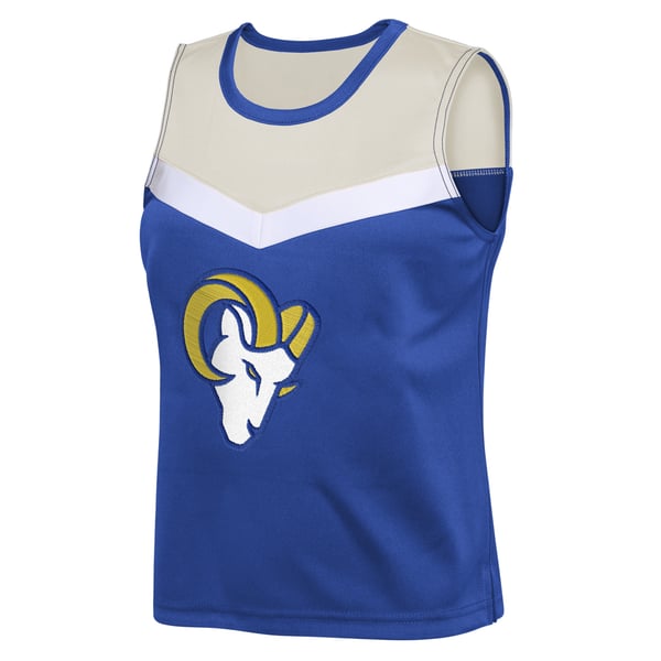 rams jersey dress Los Angeles Dress, Rams Cheer Skirt, Gold Earrings