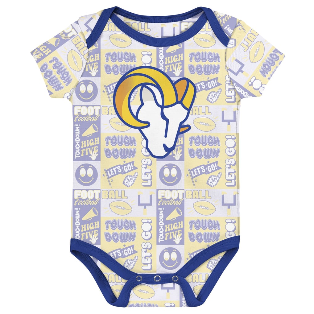 Los Angeles Rams Infant Play Day Three-Pack Bodysuit Set