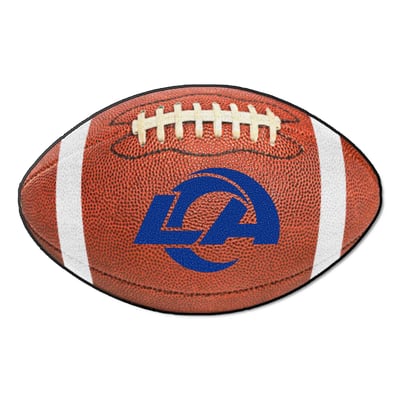 Los Angeles Rams Logo Brands 22" x 29.5" Football Mat