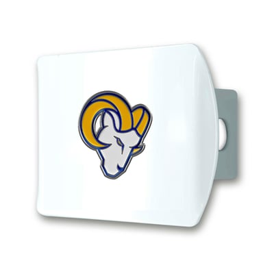 Los Angeles Rams Logo Brands Chrome Hitch Cover