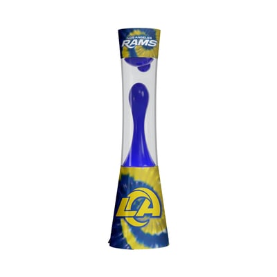 Los Angeles Rams 17" Tie-Dye Magma Lamp with Bluetooth Speaker