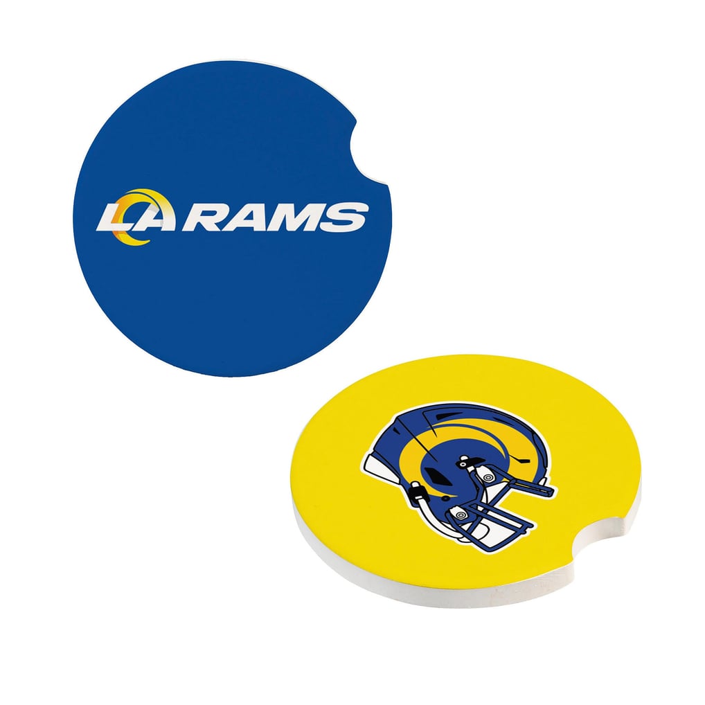 Los Angeles Rams Ceramic Car Coaster Four-Piece Set