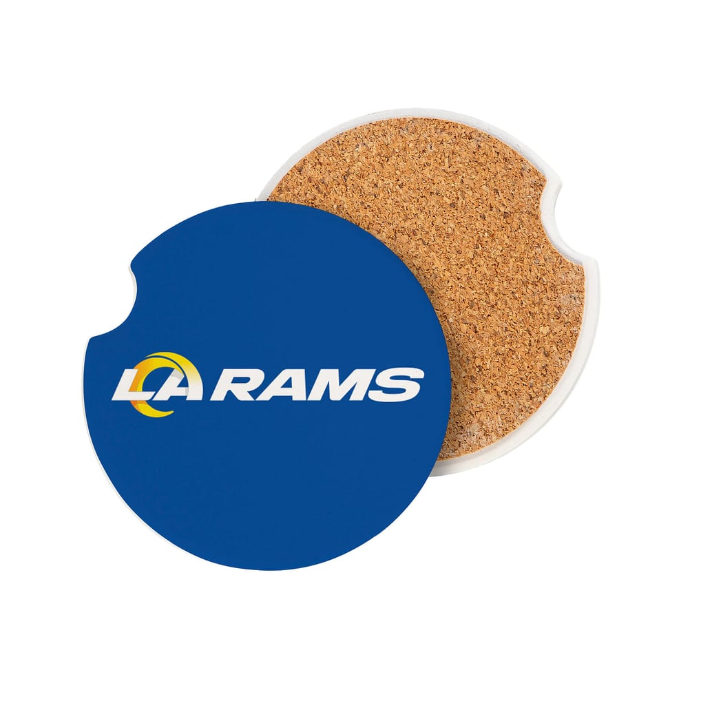 Los Angeles Rams Ceramic Car Coaster Four-Piece Set