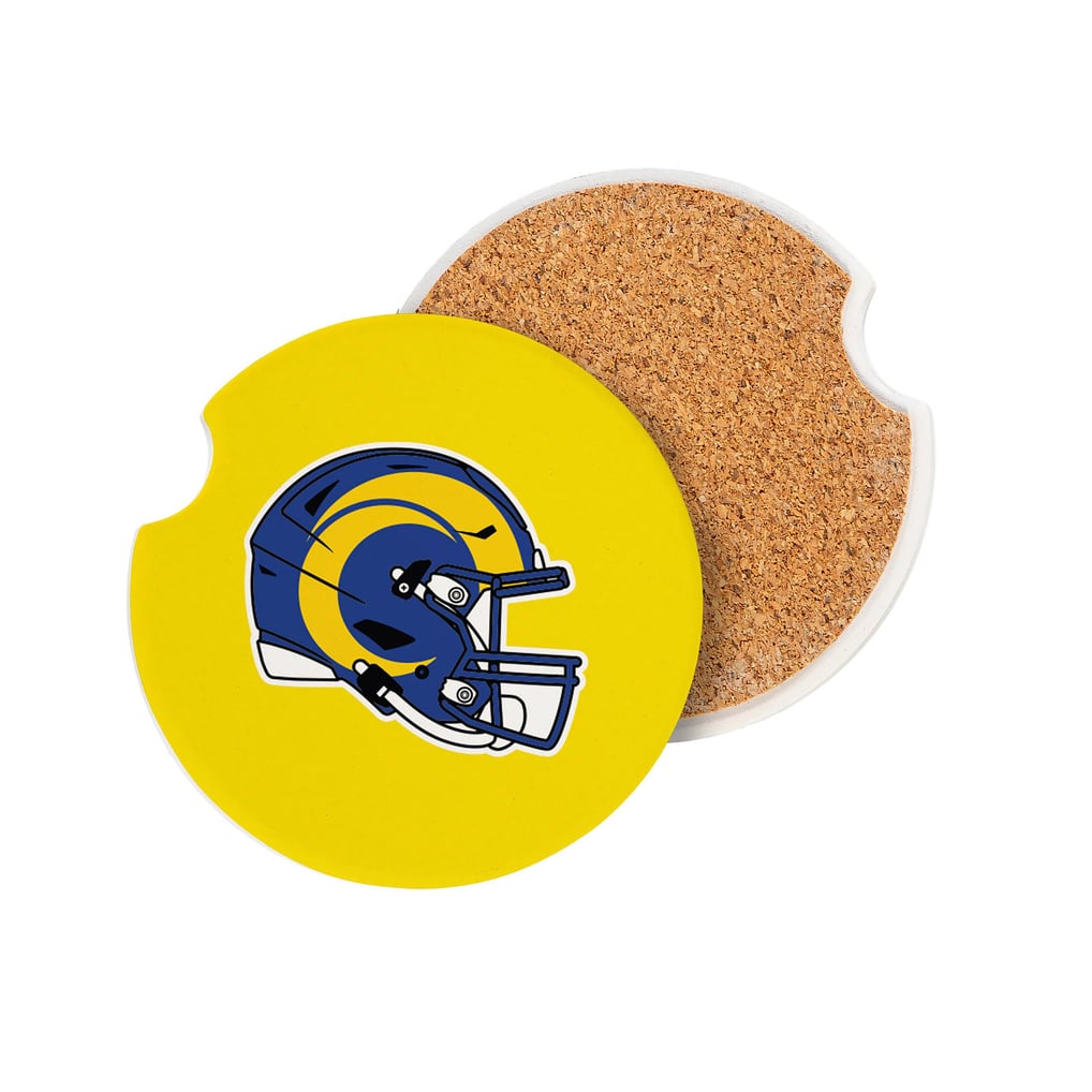 Los Angeles Rams Ceramic Car Coaster Four-Piece Set