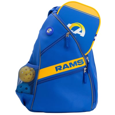 Los Angeles Rams Embroidered Team Pickleball Backpack