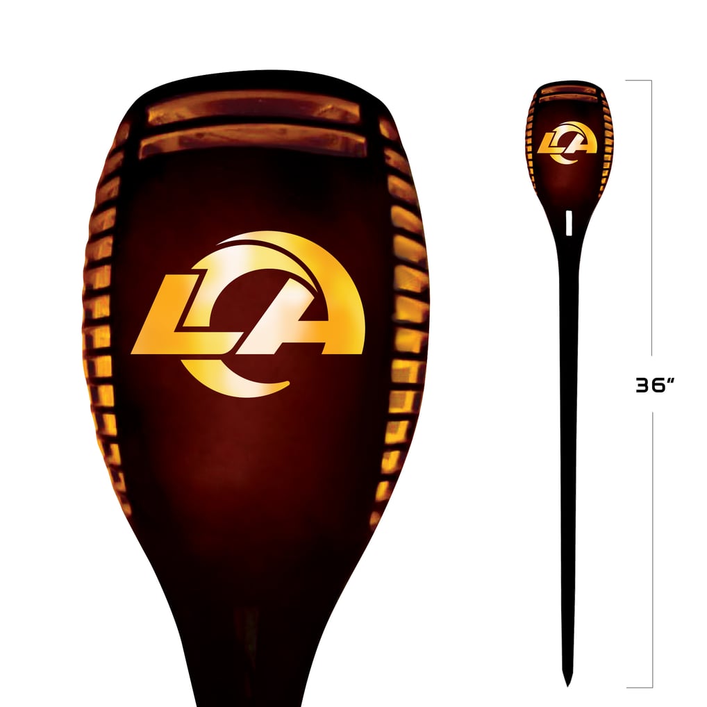 Los Angeles Rams LED Solar Torch