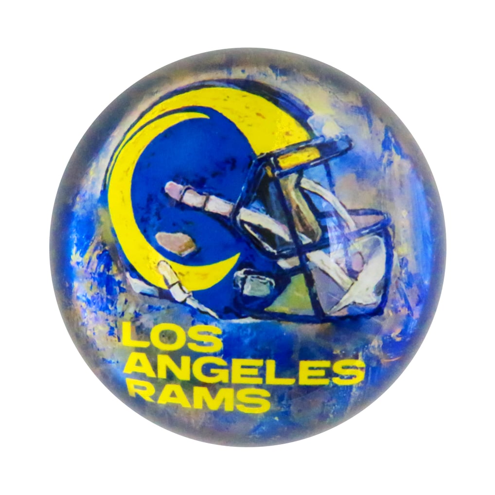 Los Angeles Rams Team Pride Dome Paper Weight