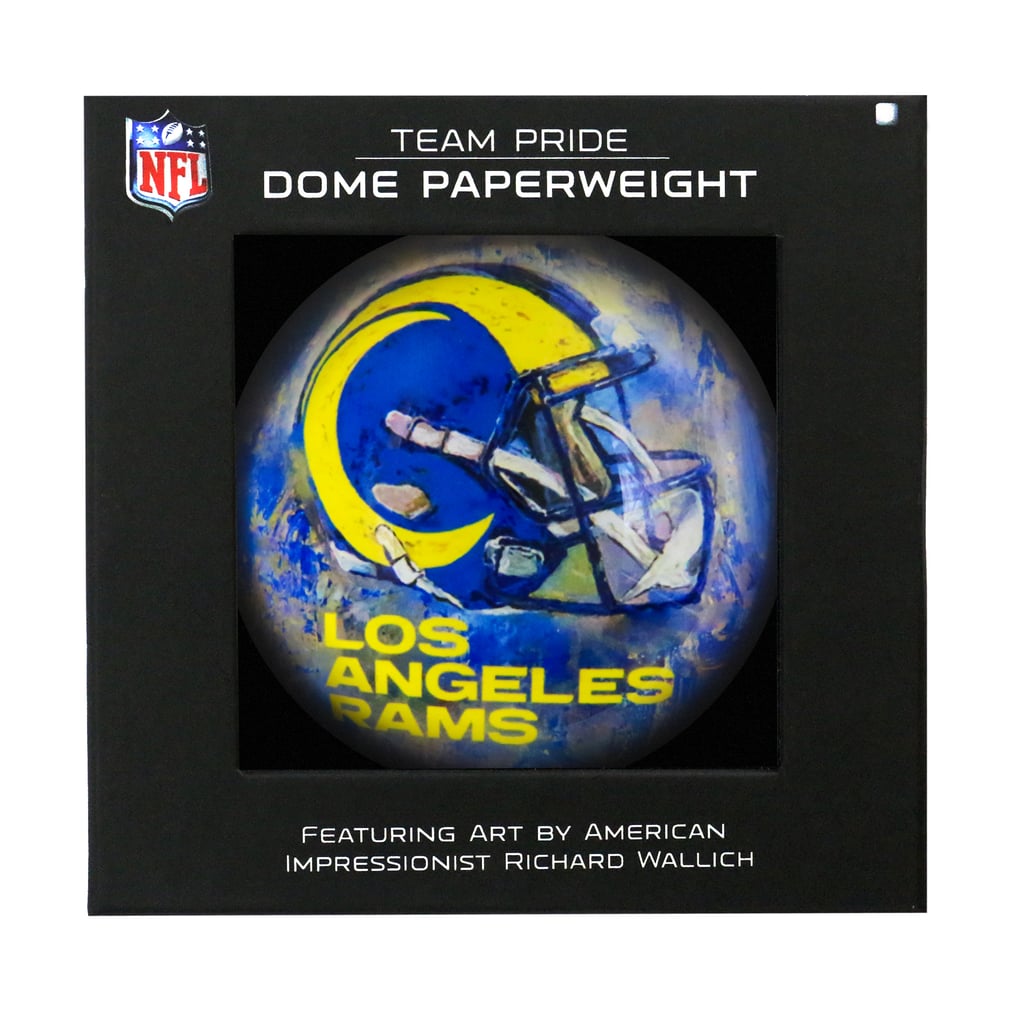 Los Angeles Rams Team Pride Dome Paper Weight