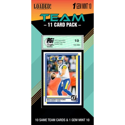 Los Angeles Rams Team Trading Card Pack
