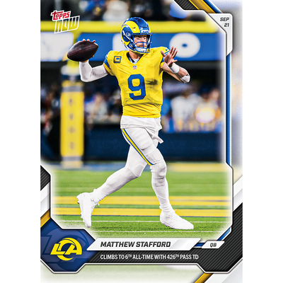 Matthew Stafford - 2026-27 NFL Topps NOW® - Card 27