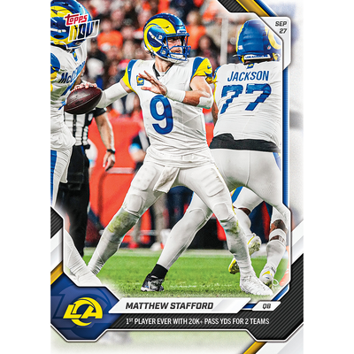 Matthew Stafford - 2026-27 NFL Topps NOW® - Card 36