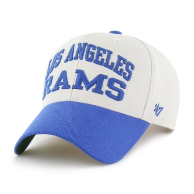 Los Angeles Rams '47 Broke Line MVP Adjustable Hat - Bone