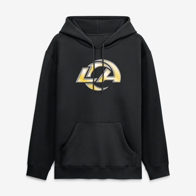 Los Angeles Rams Forged Mascot Hoodie - Black