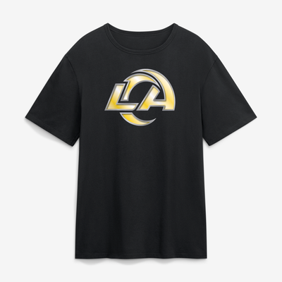 Los Angeles Rams  Forged Mascot T-Shirt - Black