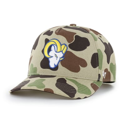 Los Angeles Rams Carhartt x '47 Hitch Adjustable Hat - Duck Camo