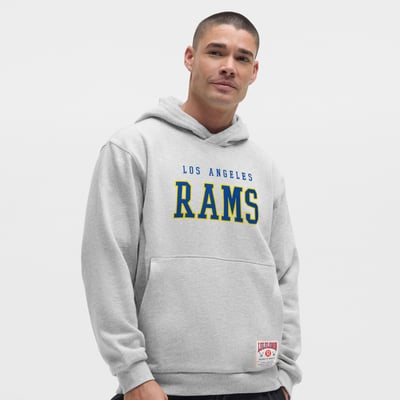 lululemon Los Angeles Rams Heathered Silver Drop Steady State Pullover Hoodie