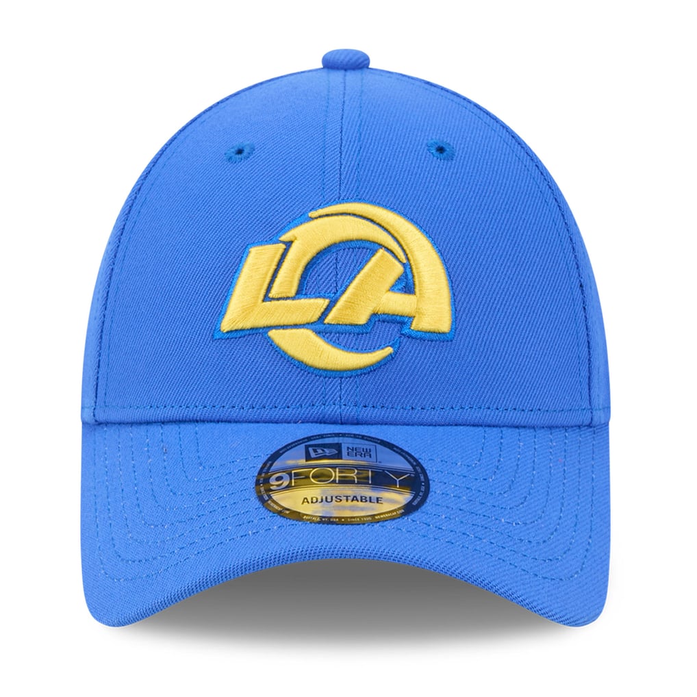 Men's Los Angeles Rams New Era Blue Core Team 9FORTY Adjustable Hat