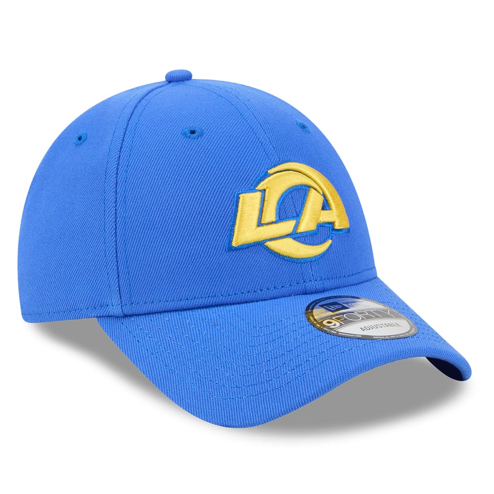 Men's Los Angeles Rams New Era Blue Core Team 9FORTY Adjustable Hat