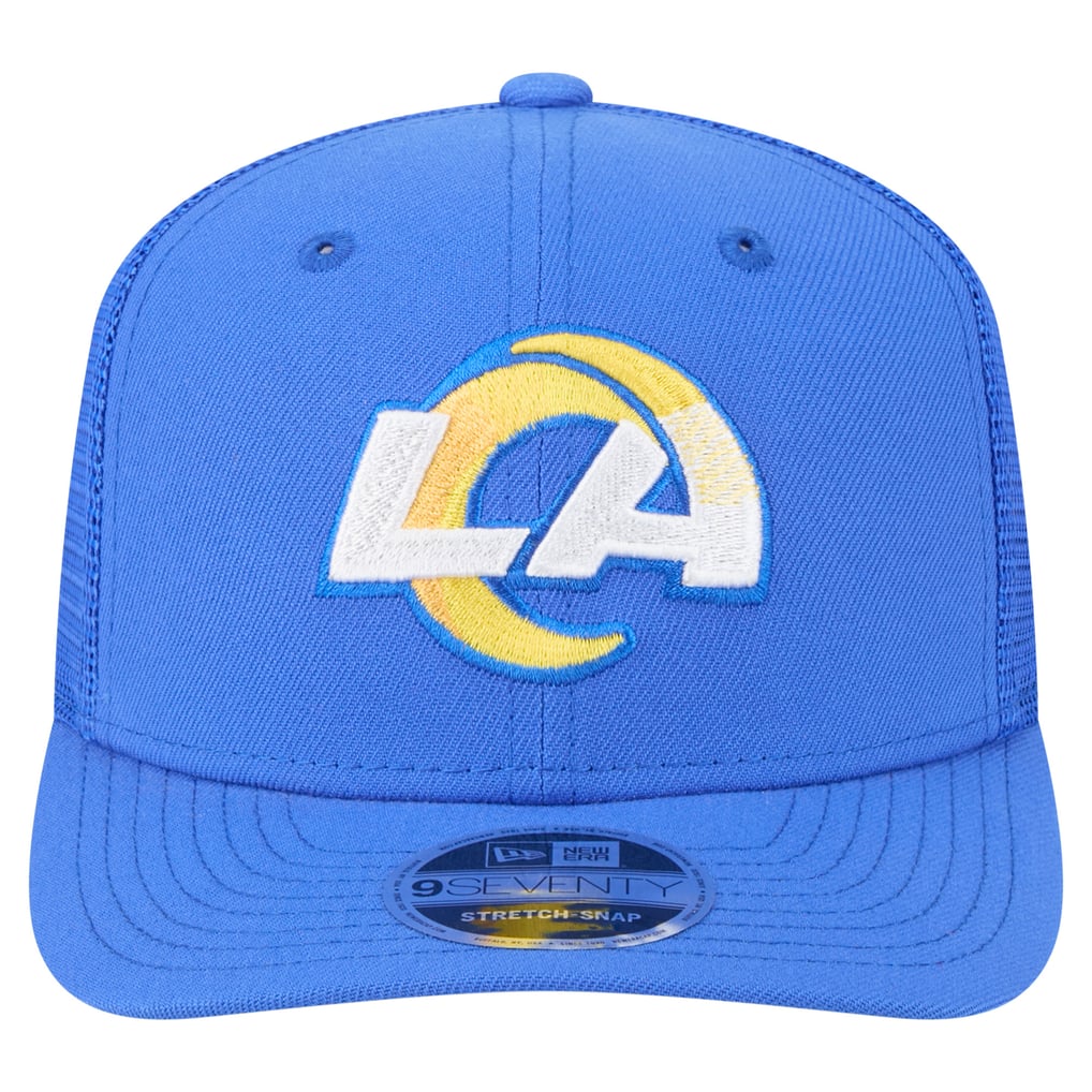 Casquette New Era 9Forty Los Angeles Rams LAFD Bleue - Taille Unique Réglable, Neuve, NFL