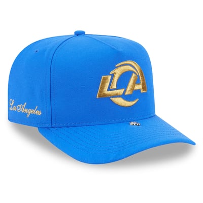 Los Angeles Rams New Era Visor Pin 9FIFTY A-Frame Snapback Hat - Royal