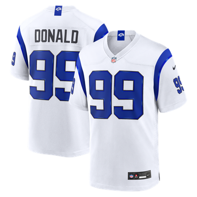 Aaron Donald Los Angeles Rams Nike Fearsome White Game Jersey