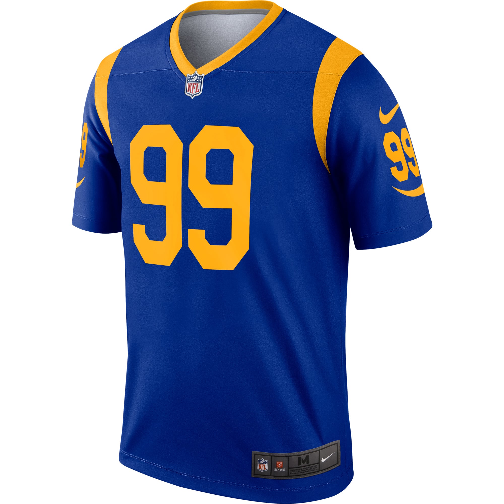 Men's Nike Aaron Donald Royal Los Angeles Rams Alternate Legend
