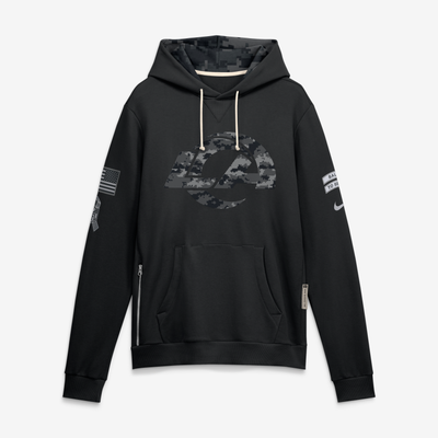  Los Angeles Rams Nike 2026 Salute to Service Sideline Dri-FIT Pullover Hoodie - Black