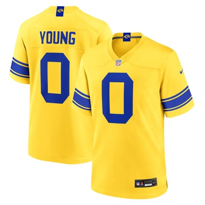 Byron Young Los Angeles Rams Nike Alternate Classic Sol Game Jersey - Gold