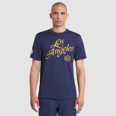  Los Angeles Rams Nike Rivalries Collection Sideline Velocity Dri-FIT T-Shirt - Dark Blue
