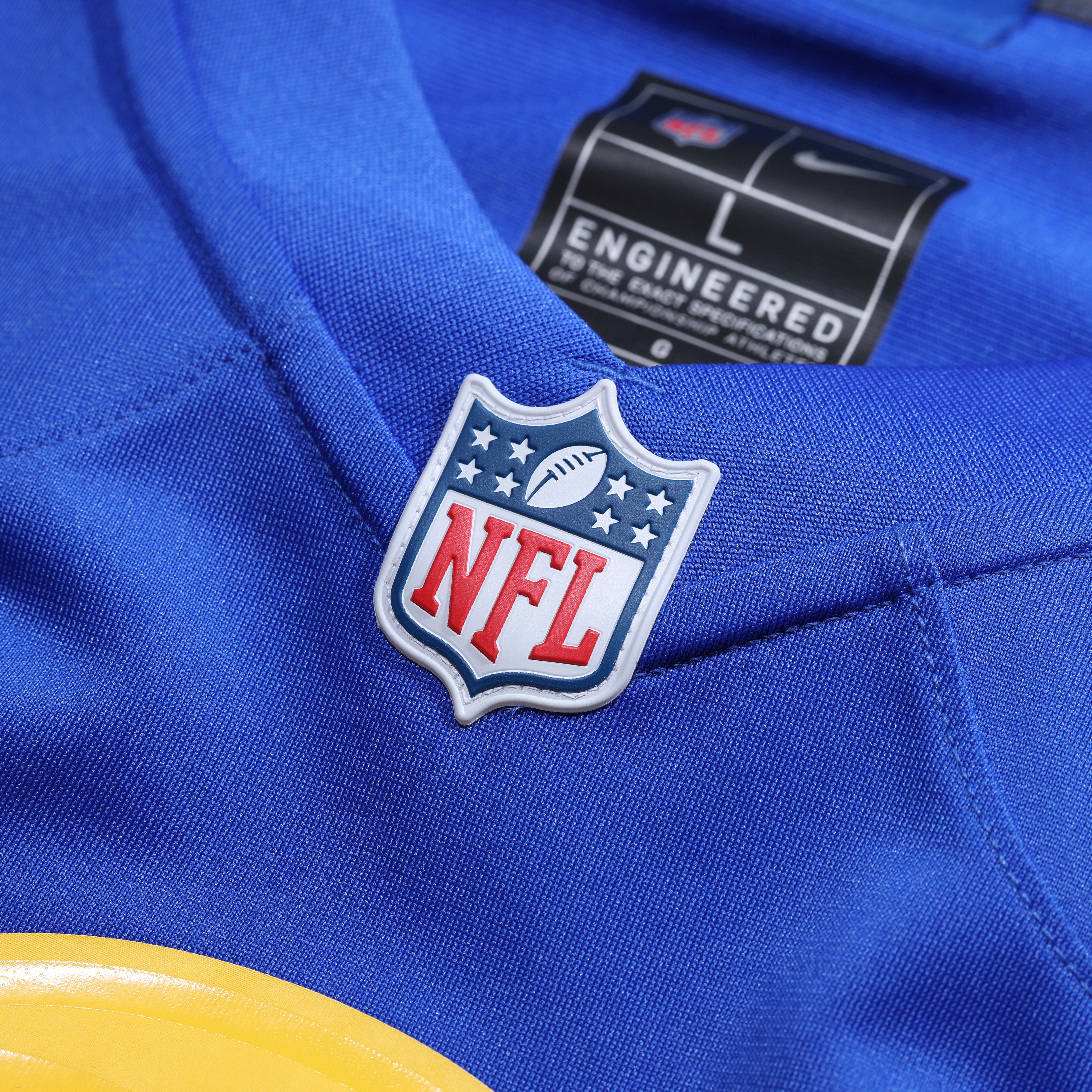 Davante Adams Los Angeles Rams Game Player Jersey Royal