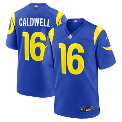 Matthew Caldwell Los Angeles Rams Nike Team Game Jersey - Royal