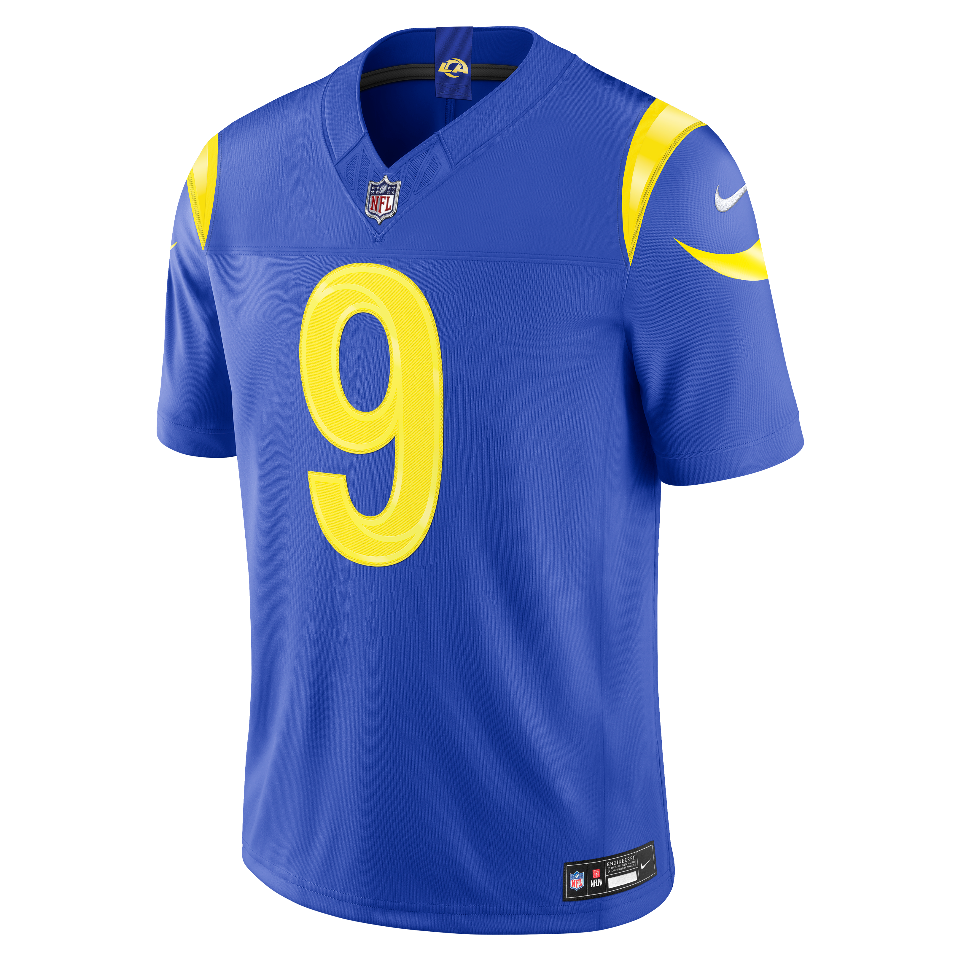 Matthew Stafford Los Angeles Rams Team Vapor F.U.S.E. Stitched Limited Jersey Royal