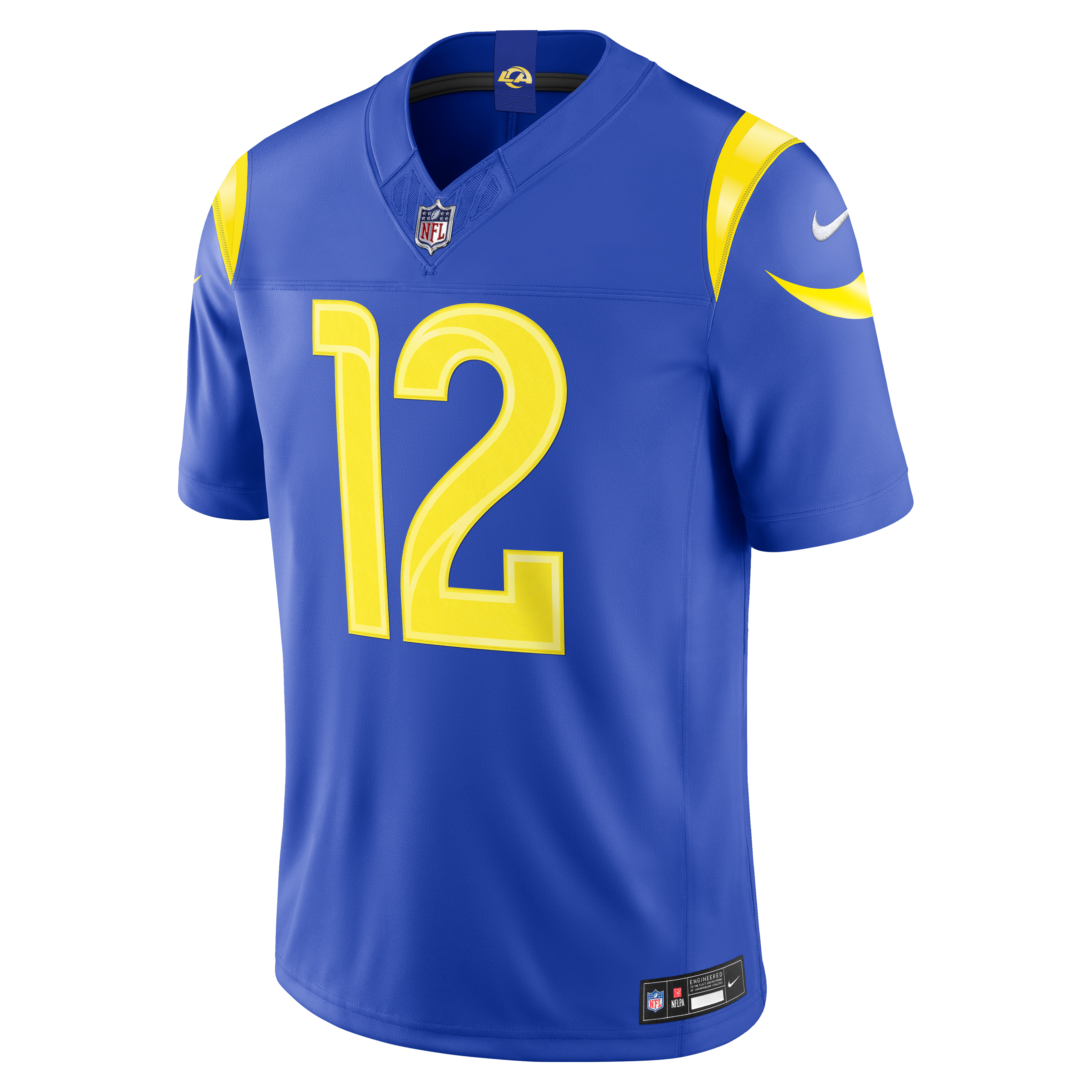 Puka Nacua Los Angeles Rams Team Vapor F.U.S.E. Stitched Limited Jersey Royal